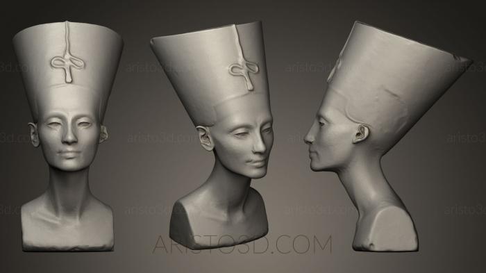 Busts and bas-reliefs of famous people (BUSTC_0710) 3D model for CNC machine